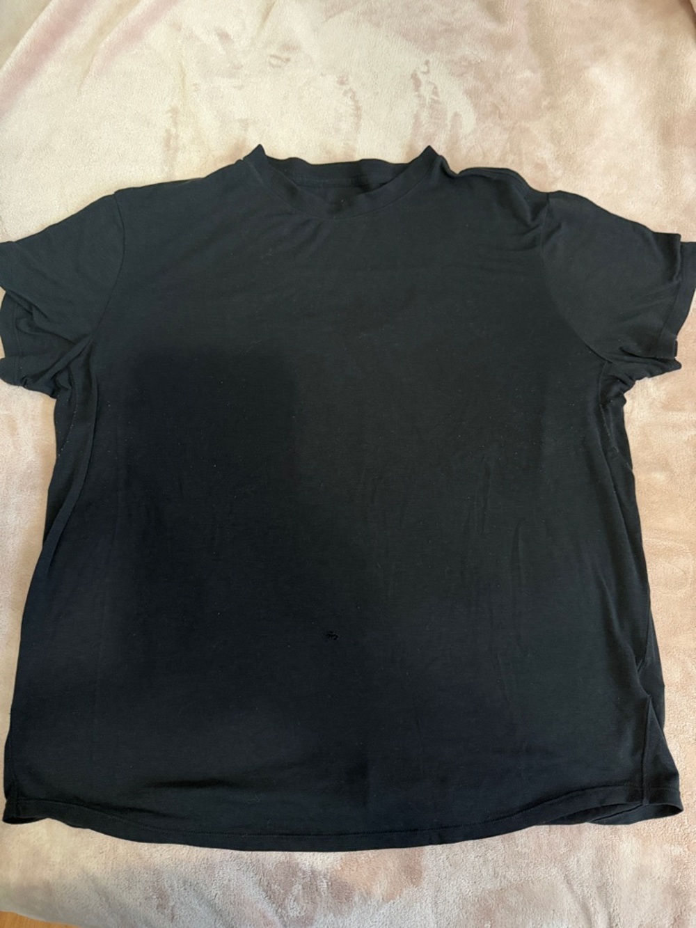 Nike Black Short-Sleeve Crew Tee